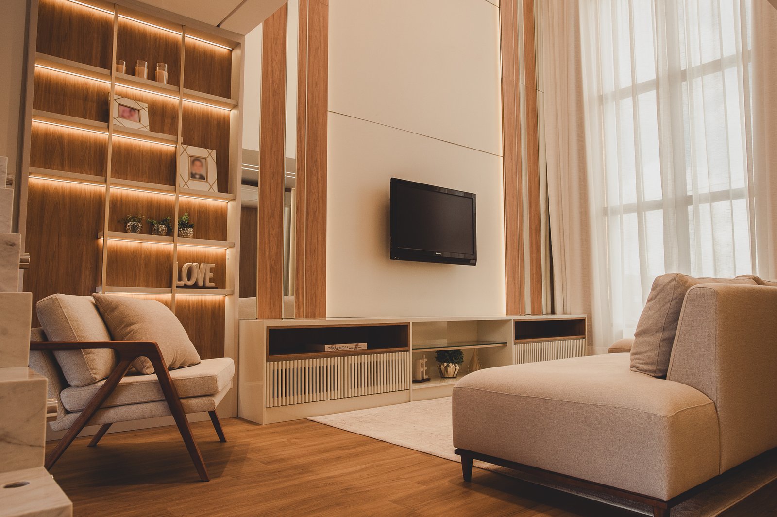 Sala integrada planejada - D'Styll Curitiba